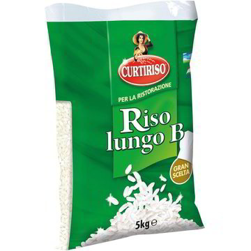 Rýže Lungo B dlouhozrnná Curtiriso 5kg